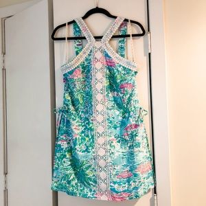 Lilly Pulitzer Ryder Shift Romper- size 4